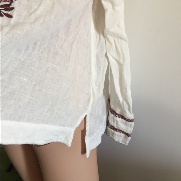 On hold** RARE Free People tunic gauzy - Picture 7 of 13